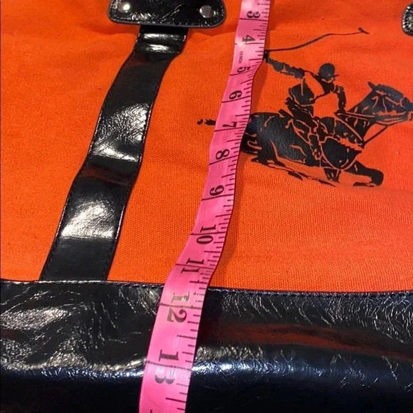 RARE Vintage Us Polo  Assn Canvas tote bag - Picture 13 of 14